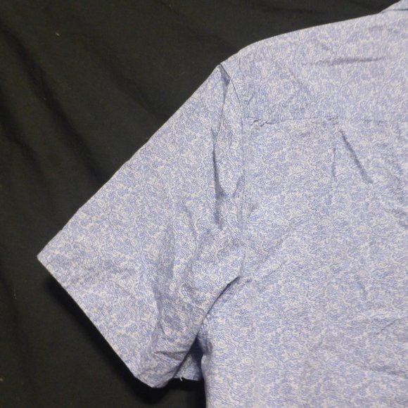 THREAD & CLOTH, large, button down short sleeve shirt with pocket, GUC - Picture 10 of 13